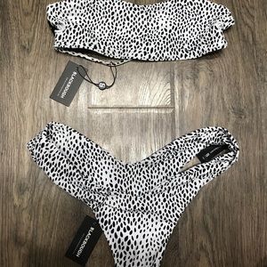 Blackbough swim bikini, polka dot